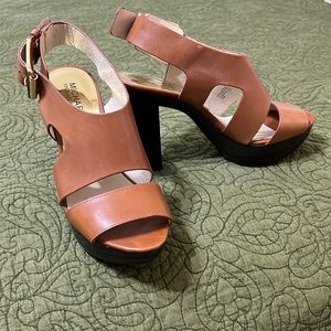 Tan Michael Kors Heels